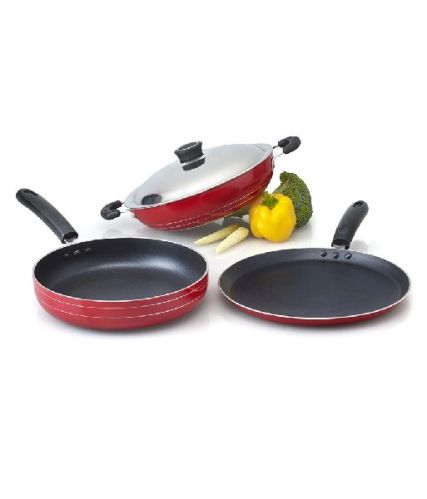 Metal Non Stick Cookware Set, Feature : Light Weight