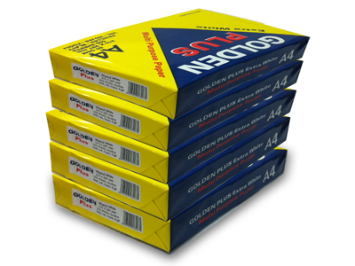 GOLDEN PLUS A4 COPY PAPER 8.5x11 Inch, 8.5x14 Inch