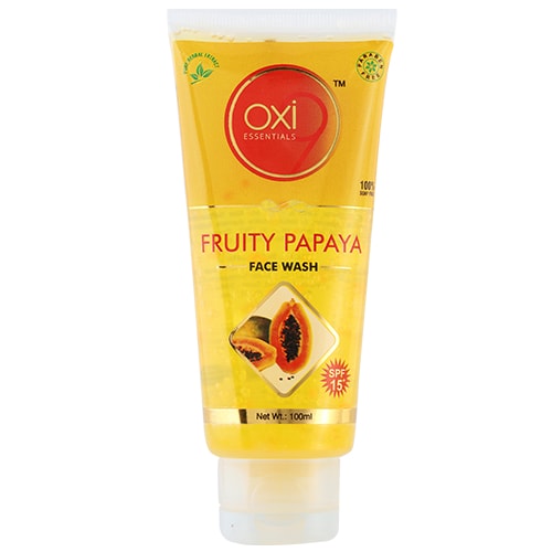 Oxi 9 Fruity Papaya Face Wash, For Personal, Parlour