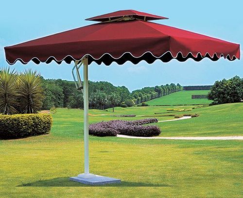 Garden Umbrella, Color : Red