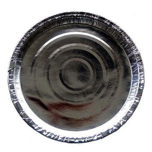 Round Silver Paper Plates, Size : 12 Inch