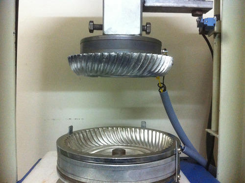 Polished Paper Plate Making Die, Color : Silver