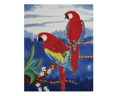 YJS-019 Bird Ceramic Picture Tile