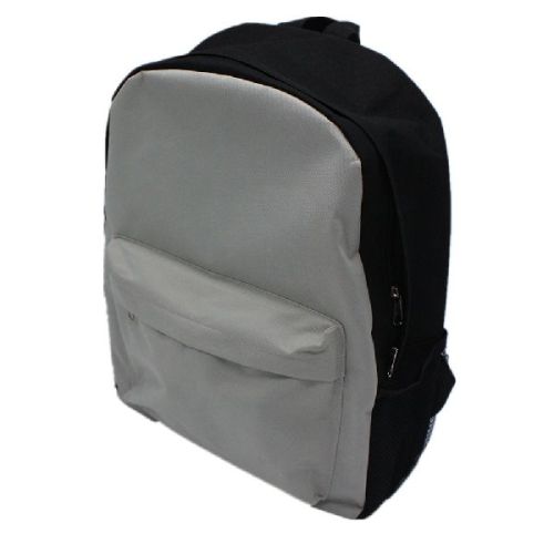 Grey Customized Polyester Boy School Bag