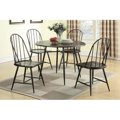 Modern Iron Dining Table Set