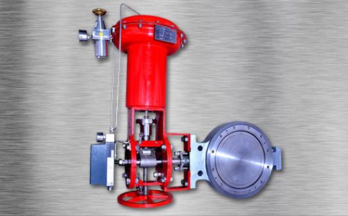 Eccentric Disc Metal Seated Butterfly Control Valves