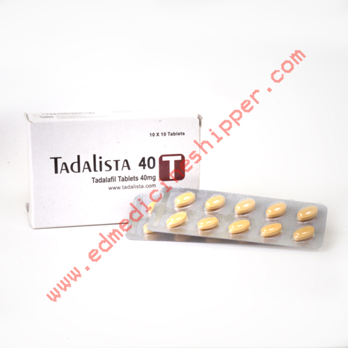 Tadalista 40mg Tablets