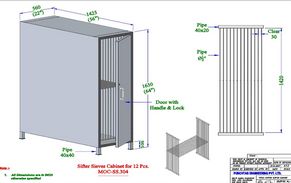 Clean Room Sieve Cabinets