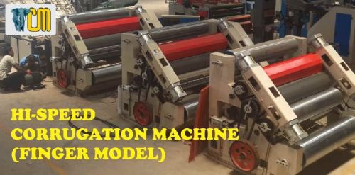 HI-Speed Finger Corrugation Machine, For Industrial