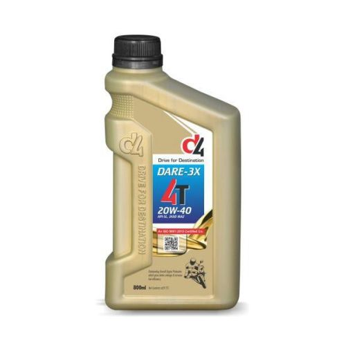 20W-40 DARE 3X 4T Engine Oil, Pack Size : 1 Ltr