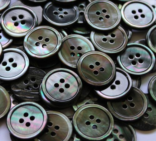 Black MOP Buttons, Size : Small, Medium, Big