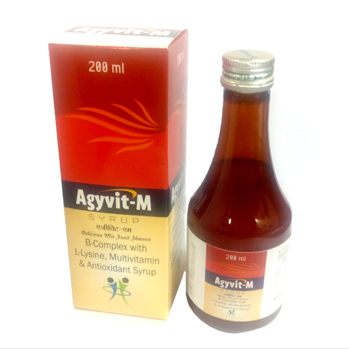 Vitamin B-Complex With L-Lysine, Multimineral & Antioxidant Syrup