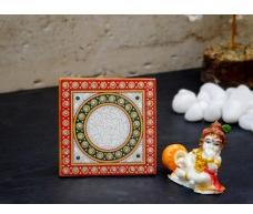 Bal Krishna With Marble Choki, Color : Multicolor