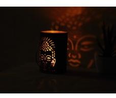 Buddha Votive Metal Tea Light Candle Holder