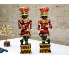 Handmade Wooden Darbaan, Size : 12.2 X 3 Inch
