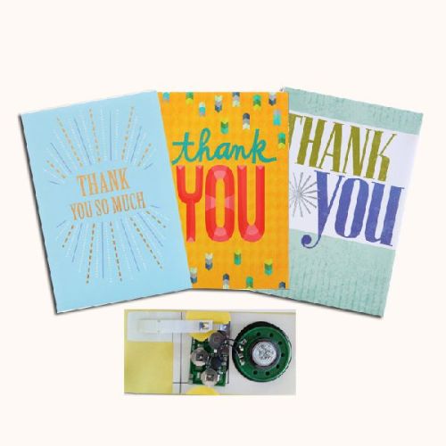 Paper Music Greeting Card, Brand Name : LX, Certification : ROHS