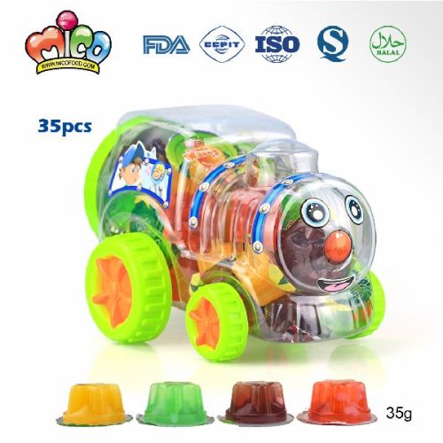 Assorted Mini Fruit Jelly Candy, Brand Name : MICO for Sweet