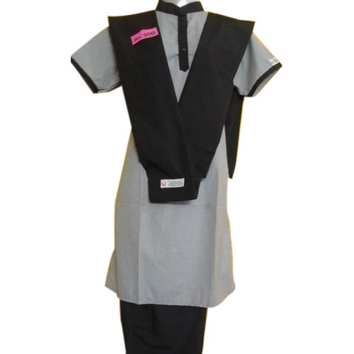 Nylon Girl School Uniform, Pattern : Printed