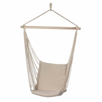 Cotton Fabric Chair Swing Hammock for Indoor & Outdoor