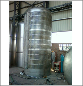 Limpet Coil Reaction Vessel