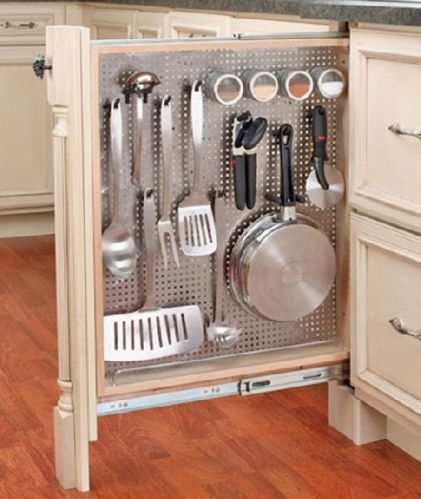 Kitchen Utensil Storage Rack Designing