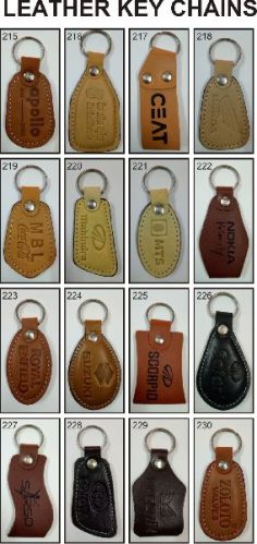 Leather Keychains, Pattern : Printed