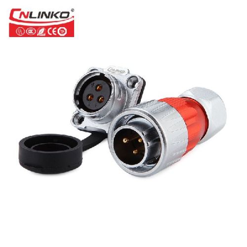 3 Pin Automotive Solar Panel Power Wiring Connector