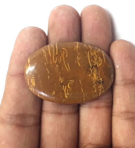 44.5 Cts 100% Natural Maryam Jasper Oval Shape Cabochon Loose Gemstone