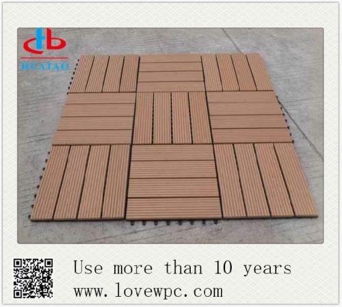 Eco-friendly WPC DIY Deck Tile