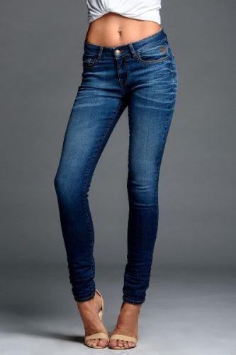 Shaded Ladies Denim Jeans, Occasion : Casual Wear, Party Wear