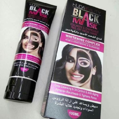 Huda Black Face Mask, For Beauty Parlor