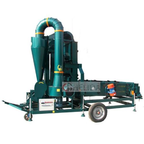 Paddy Grain Screening Cleaner Machine