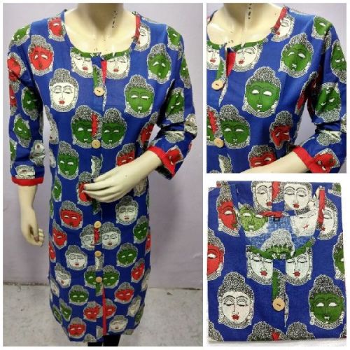 Printed cotton kurti