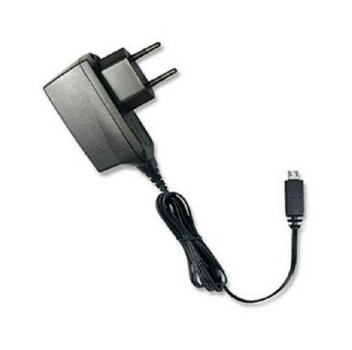 Prince Single Pin Travel Charger, Color : Black