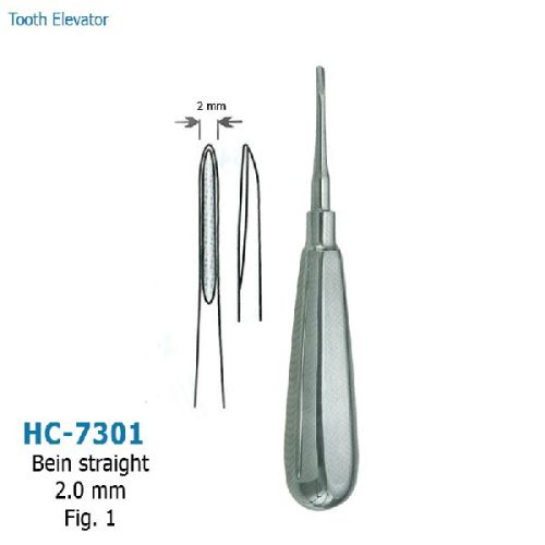 Stainless Steel Tooth Elevators for Hospital & Clinic