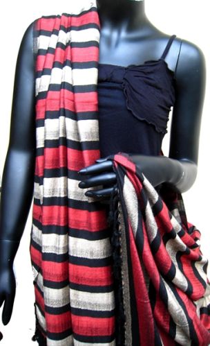 Poly Viscose Shawls, Pattern : Plain Printed