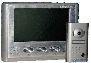 Video Door Phone, Driven Type : Battery