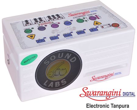 Swarangini Digital Electronic Tanpura Without Tabla, Color : White