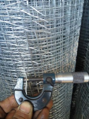 Hot Dipped Galvanized Wrap Edges Crimped Mesh