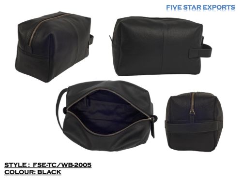 Leather Toiletries Bag