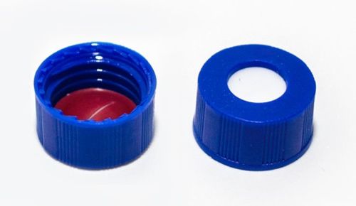 Plastic Screw Septa Caps, Color : Blue