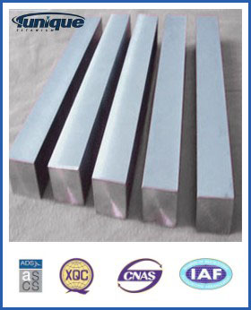 High Tensile Strength Titanium Square Bar