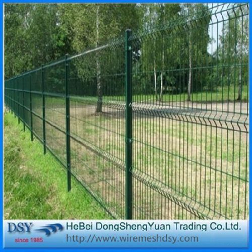 Triangular Bending Welded Wire Mesh Fence