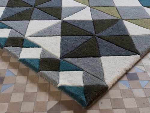 Cut Pile Hand Tufted Rugs, Size : Customized