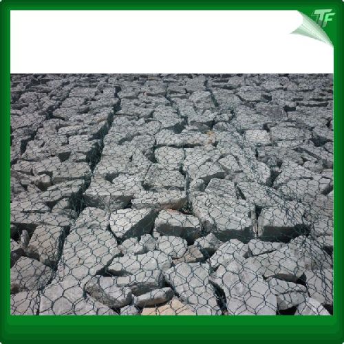 Blue Hexagonal HDG Gabion Boxes