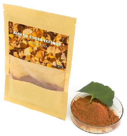 Ginkgo Biloba Extract 24/6 EP/USP/CP2010, Brand Name : Power Sky