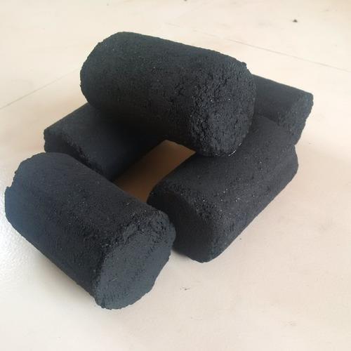 Coconut shell charcoal briquettes, Packaging Type : Black