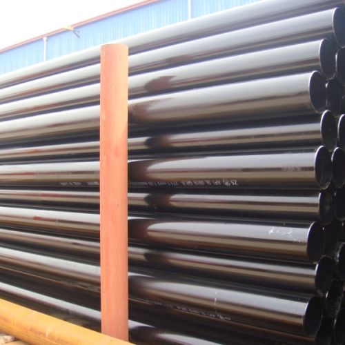 ERW Steel Pipes, Packaging Type : black mill lacquer