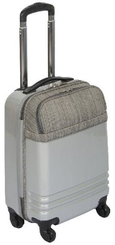 Polycarbonate Inch Grey Hardsided Cabin Bag