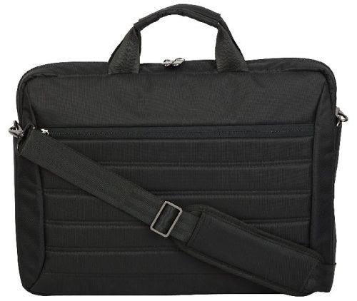 Kingsons Nylon 15 Liters Black Laptop Briefcase